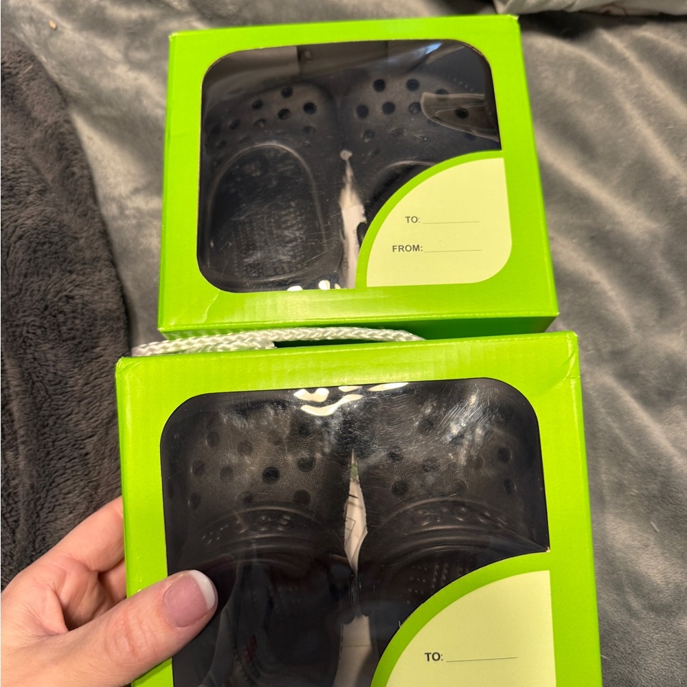 Kids Black crocs
